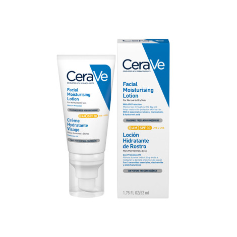 Cerave Facial Moisturising Lotion AM SPF30 52ml (France)
