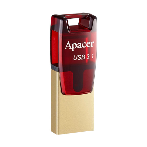 Apacer AH180 32GB USB 3.1 Type-C OTG Red RP Pen Drive