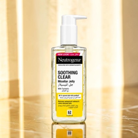 Neutrogena Soothing Clear Micellar Jelly With Turmaric Makeup Remover 200ml (Greece)