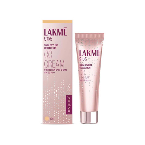Lakme 9To5 Skin Stylist Collection CC Cream - 01 Beige (India)