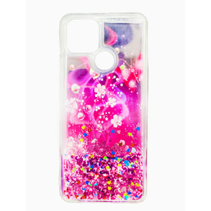Oppo A15 3D Glitter Cover