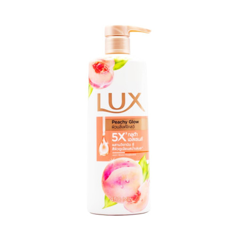 Lux Peachy Glow Juicy Peach Fragrance Body Wash 450ml (Thailand)