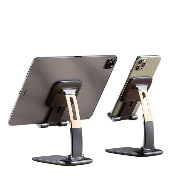 Adjustable and Foldable Desktop Mobile Phone Stand for Phone Comfortable with All Mobile for Desk, Bed, Table, Office, Video Recording, Home and Online Classes
