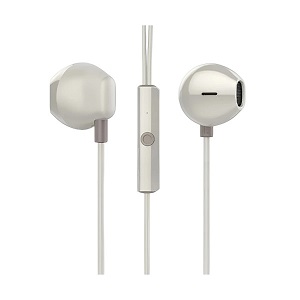 Oraimo Half In-Ear Wired Gold Earphone