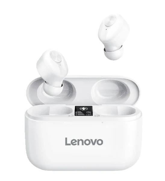 Lenovo HT18 True Wireless Stereo Earbuds – White Color