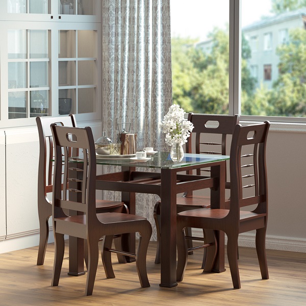 Regal Wooden Dining Table Stella TDH-301-3-2-20(FOUR SEATER)