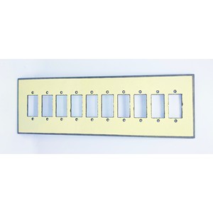 10 Hole Fiber Switch Board Off-White
