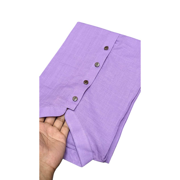 Kids solid panjabi