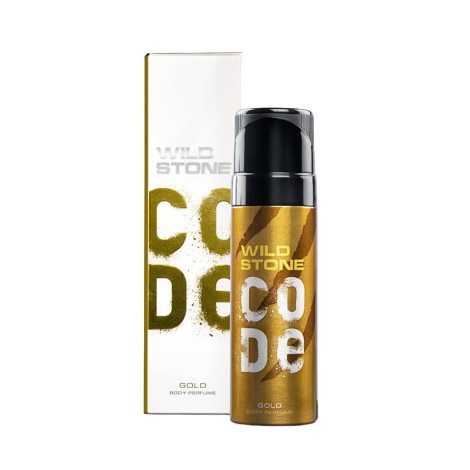 Wild Stone Code Gold Fine Fragrance Body Spray 120ml (India)