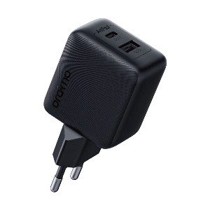 Oraimo Cannon 18D USB & USB-C 18W Black Charger