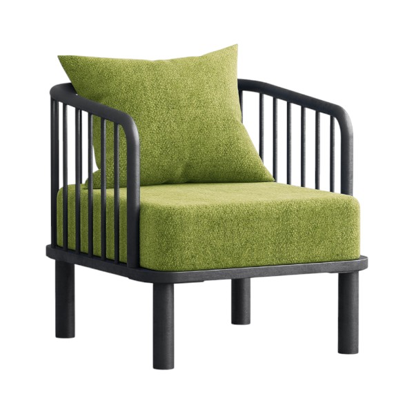 Regal Elisa Metal Single Sofa l SSC-607-10-1-07