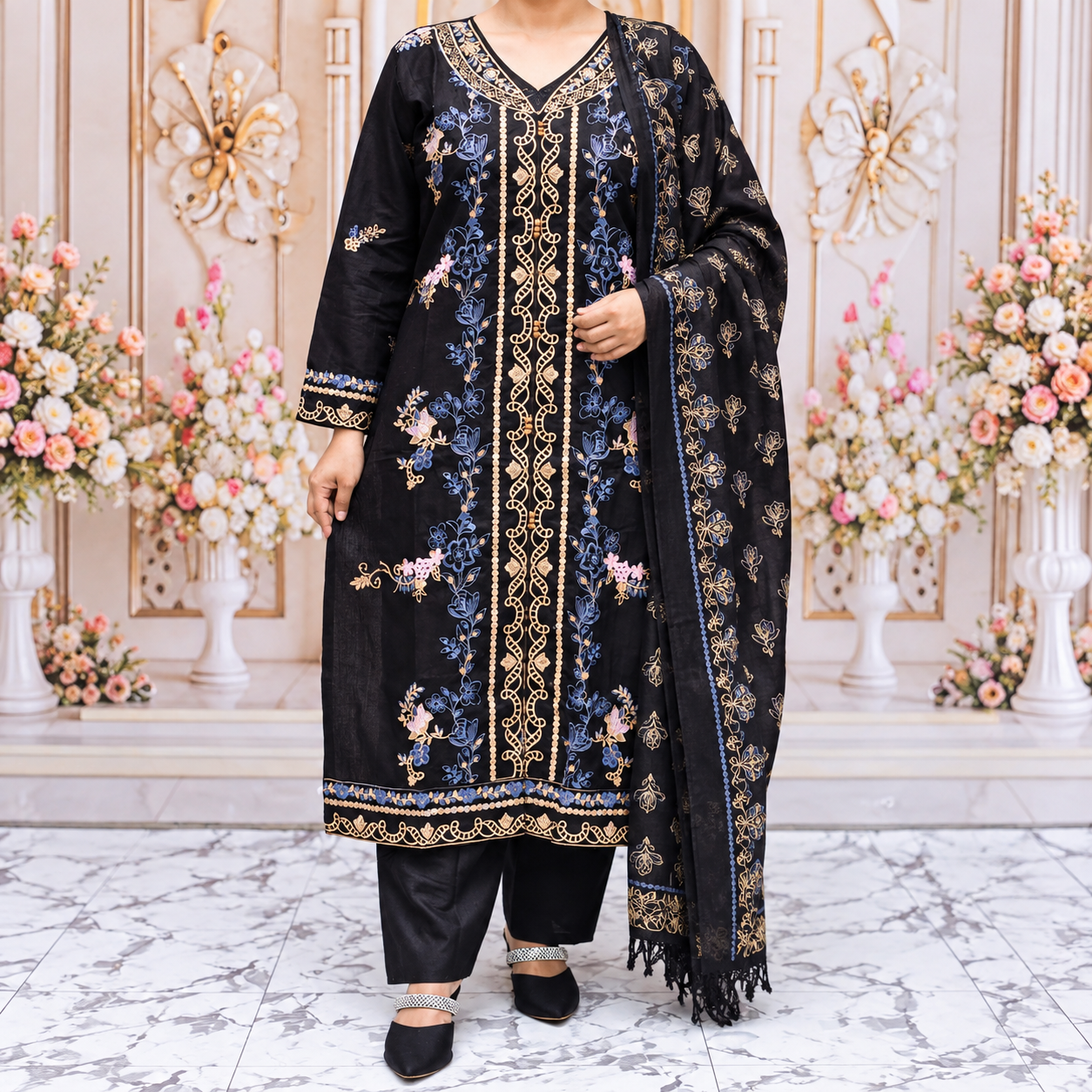 Premium Cotton Three-Piece Collection