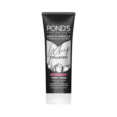 Pond's Bright Miracle Oil Control Whip Collagen Whip Foam 100g (Indonesia)