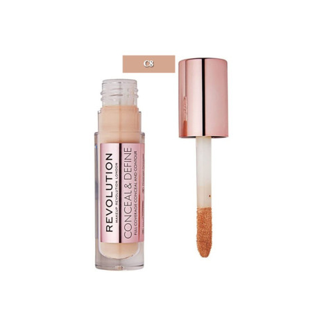 Makeup Revolution - Conceal & DefineLiquid Concealer C8 (Taiwan)