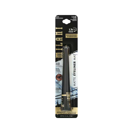 Milani Waterproof Stay Put Matte Liquid Eyeliner - 150 Black (Germany)