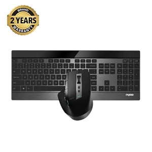Rapoo 9900M Multi-mode Wireless Keyboard & Mouse Combo