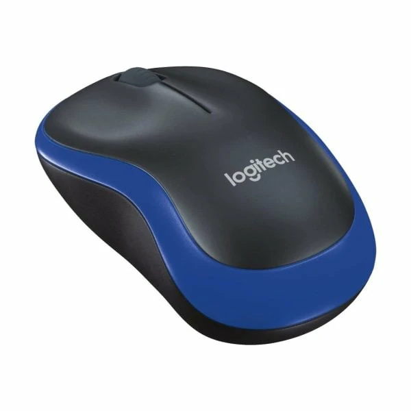 Logitech M185 Wireless Mouse – Blue Color