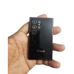 Tinstar T666 Dual sim supported Card phone Black color