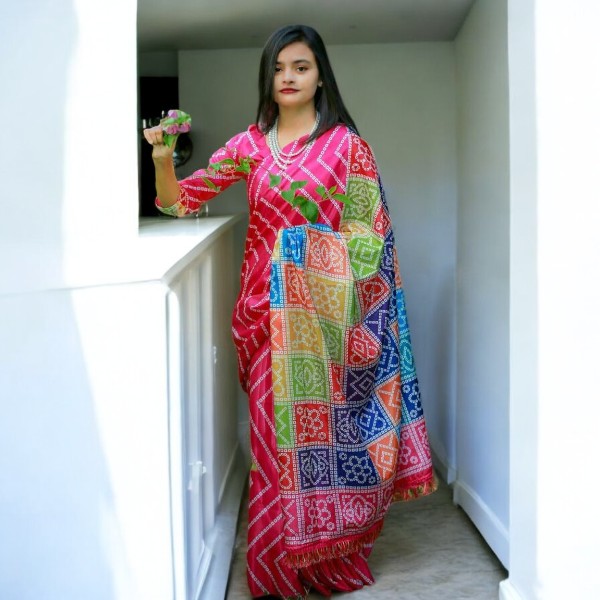 Pure silk with digital print