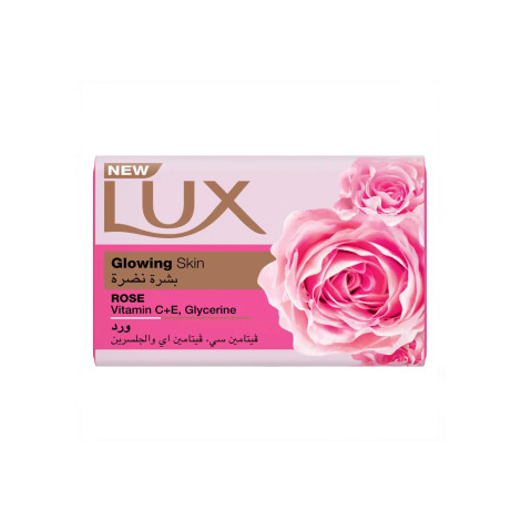 Lux Glowing Skin Rose Vitamin C+ E Glycerin Soap 170gm (Saudi Arabia)