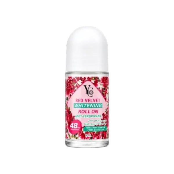 YC Red Velvet Whitening Anti Perspirant Roll On 45ml (Thailand)