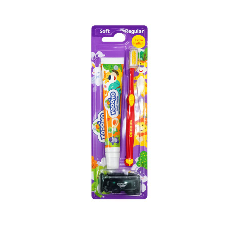 Kodomo Baby Soft Regular Toothpaste & Toothbrush (Indonesia)