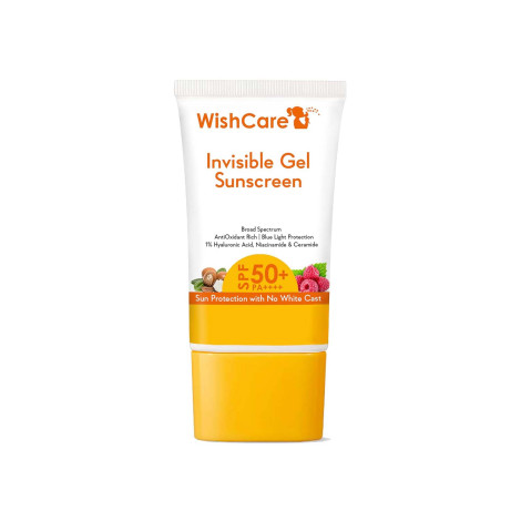 Wishcare Invisible Gel Sunscreen SPF50+ PA+++ 50g (India)