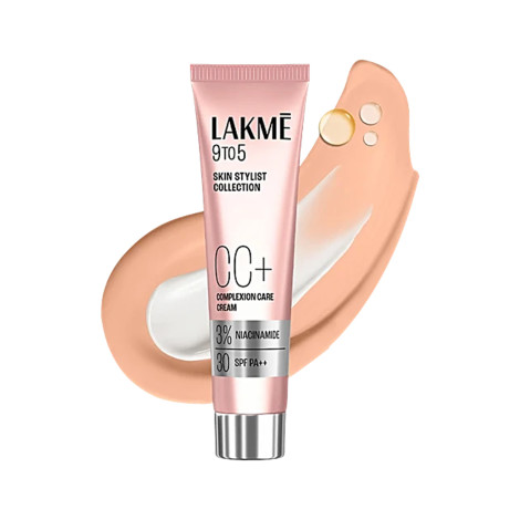 Lakme 9To5 Skin Stylist Collection 3% Niacinamide 30 SPF PA++ CC Cream - 01 Beige (India)