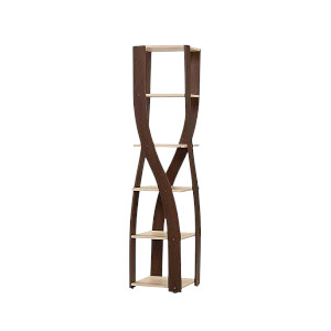 Regal Marina Laminated Board High Corner Showcase Antique