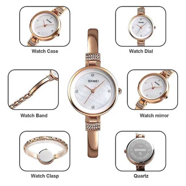 SKMEI 1409 Women Quartz Watch