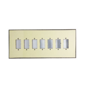 7  Hole Fiber Switch Board Off-White