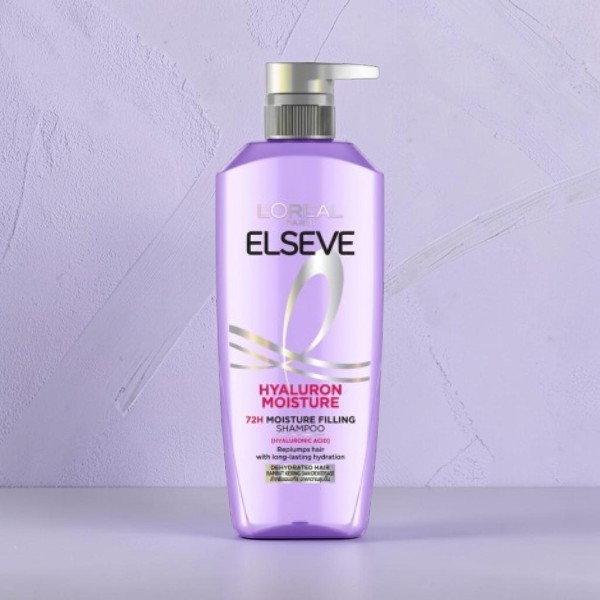 L'Oreal Elseve Hyaluron Moisture 72H Moisture Filling Shampoo 620ml  (Indonesia)