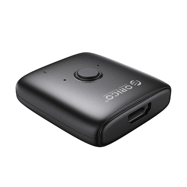 ORICO HDMI Female to Female Black Splitter bi-directional 4K@60Hz With Switch