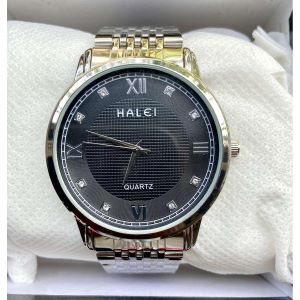 HALEI Waterproof Stainless Steel Casual Men Watch