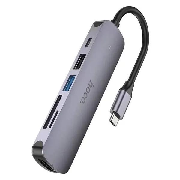Hoco HB28 6-in-1 Multifunction USB Type-C Hub