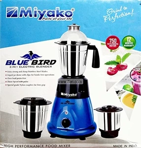 Miyako 1000W 3 Jars Electric Grinder Juicer and Blender