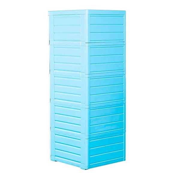 RFL Wardrobe Single 5D KD Deluxe Blue