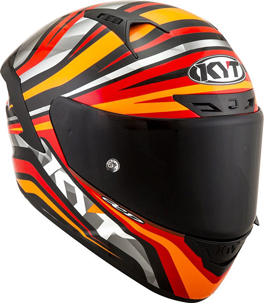 KYT NX Race V2 Mood Red Fluo Helmet