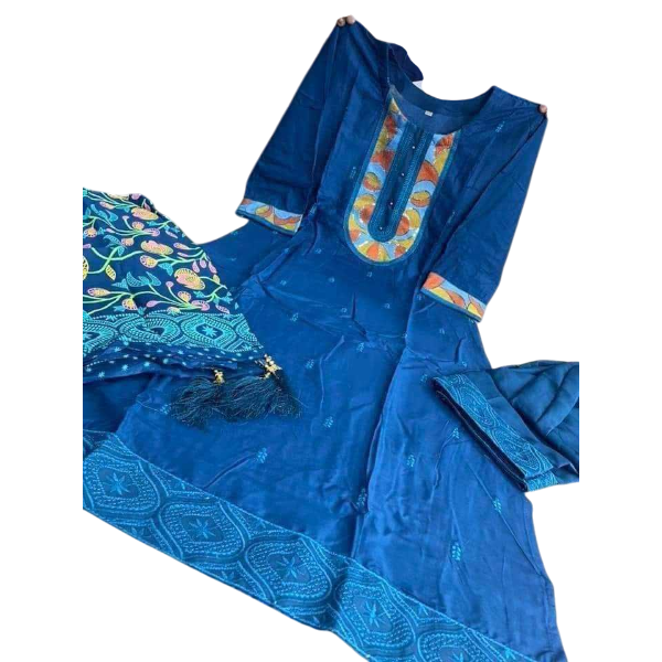 Computer Work on Cotton Fabric