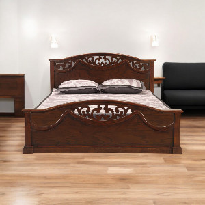 Romilly Wooden Double Bed