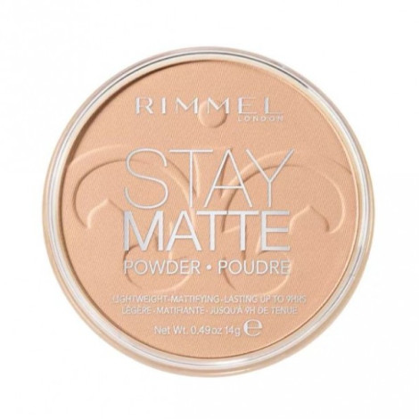 Rimmel Stay Matte Pressed Powder - 005 Silky Beige (France)