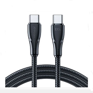 JOYROOM S-CC100A11 Nylon Type-C to Type-C Cable 100W, 1.2M