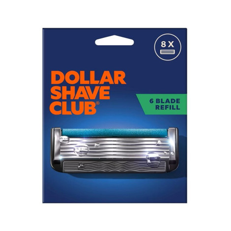 Dollar Shave Club 6 Blade - 8 Cartridges (Israel)