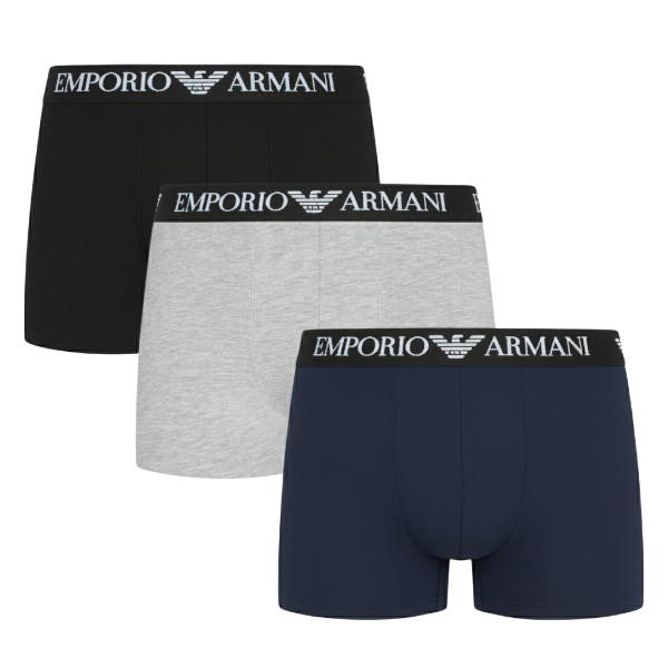 EMPORION ARMANI 3-Pack Boxer Shorts Men's Trunks ( Multi Color)