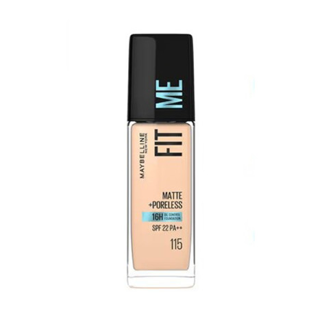 Maybelline Fit Me Matte Poreless 16H Oil Control Foundation- 115 (India)