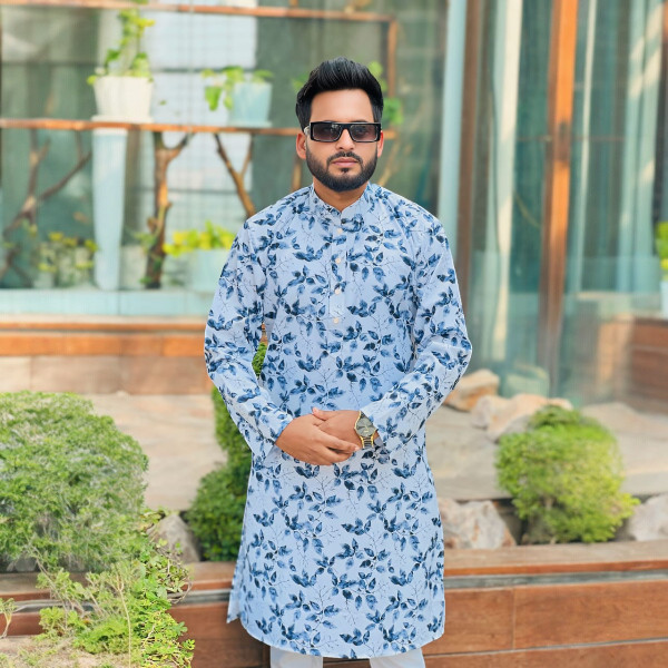 Digital Print Panjabi