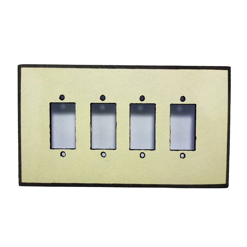 4 Hole Fiber Switch Board