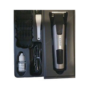 Kemei KM-431 Rechargeable LCD Screen Professional Hair Trimmer for Men