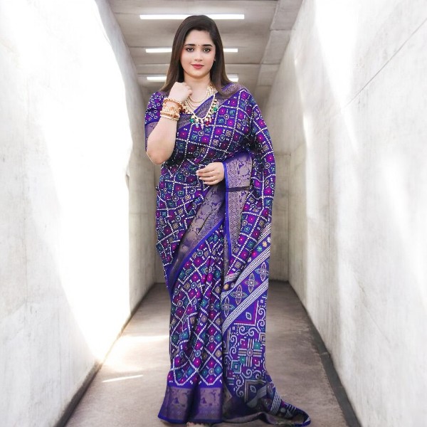 Exclusive Digital Print Saree