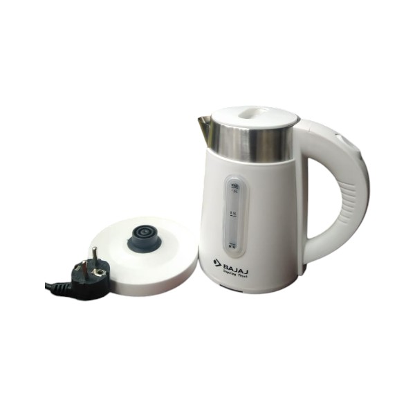 Bajaj Majesty New 1-Litre Cordless Kettle (White)